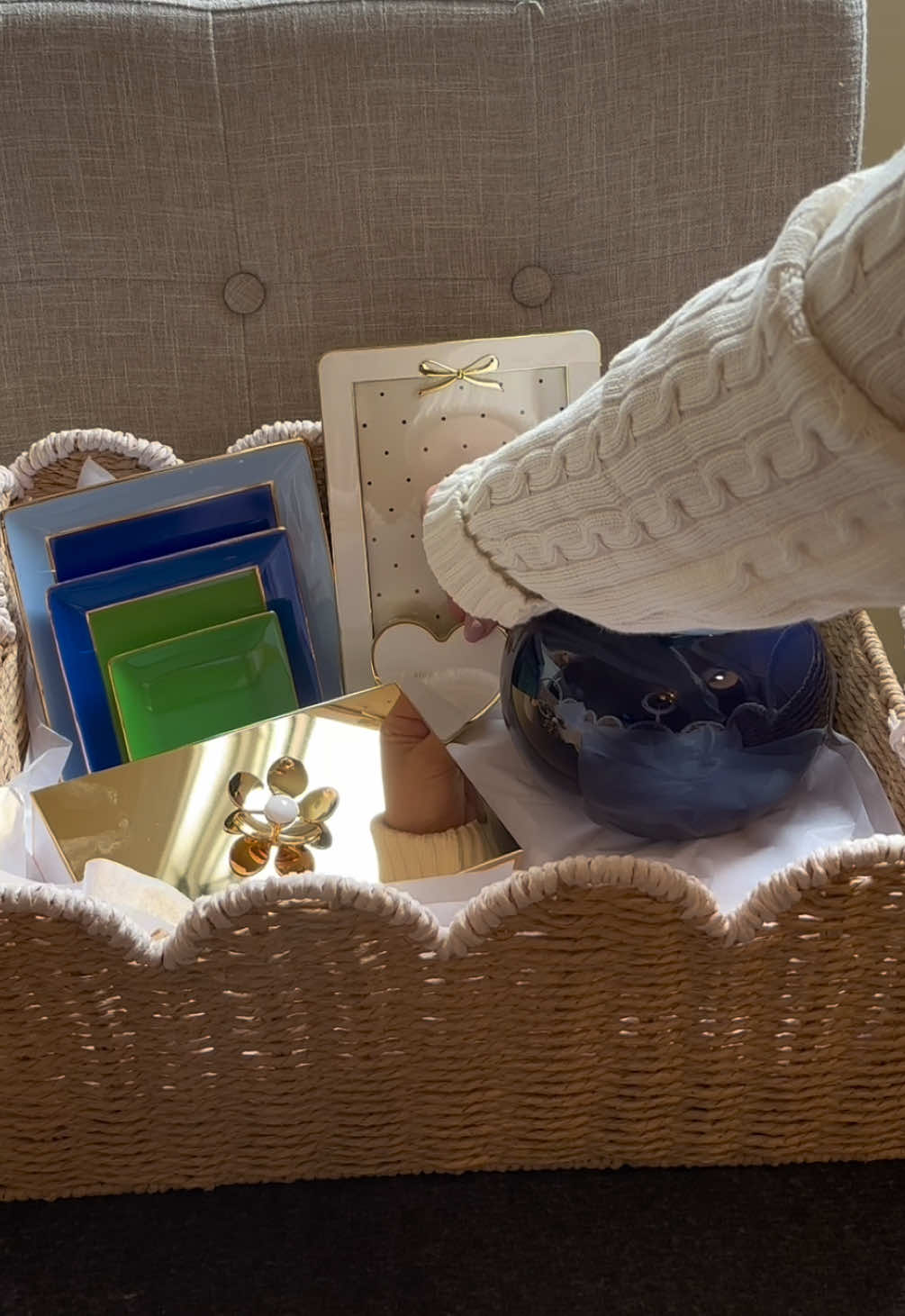 The perfect “happily ever after” starts with Kate Spade New York x Lenox. Build a bridal shower basket full of chic Kate Spade New York by Lenox pieces — because love (and gifting) is all in the details. 💍  #bridalshower #wedding #giftideas #katespade #lenox 