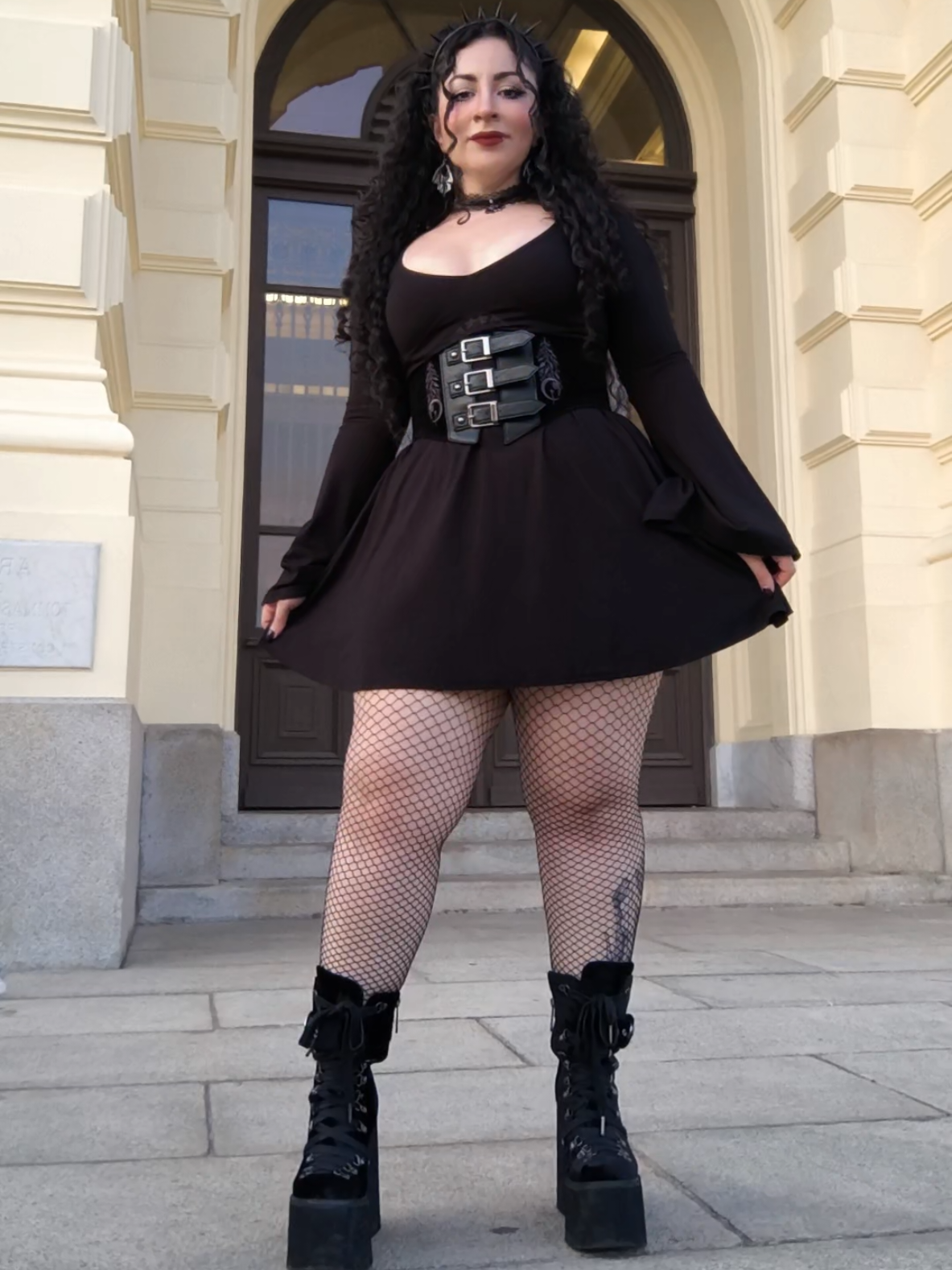 A little black dress is all you need ❤️ New in @KILLSTAR  Moonlight Madness Dress Nyx Garden Belt #gifted, #killstar, #NewIn