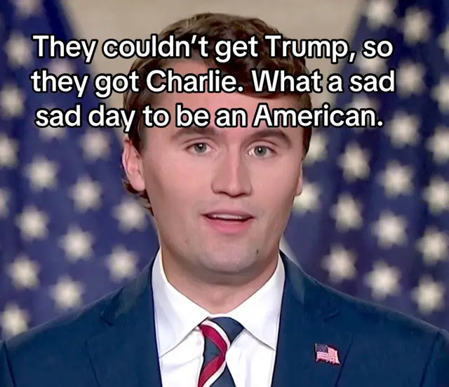 Mind you… the ones cheering right now … the ones “happy” about Charlie Kirk getting shot..  are the SAME people who preach about “love everyone” and “end world violence.” Do you see the problem? We live in a world where “tolerance” only applies if you agree with them. Where “peace” only matters until someone speaks a truth they don’t like. Where “love” is shouted loud in hashtags… but disappears the second it’s tested in real life. You can disagree with someone’s views without celebrating their pain. You can debate, argue, walk away… but to laugh or clap over violence? That’s not love. That’s hypocrisy. And if we can’t see that…if we keep pretending this is okay..  we are proving that the world isn’t as full of love and peace as people claim. This is HEARTBREAKING!!! RIP @Charlie Kirk prayers for your family #charliekirk #rip 