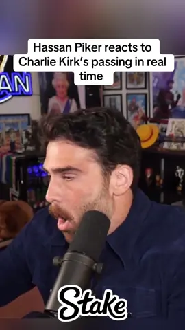 Hassan reacts to Charlie Kirk’s passing on live. He reacts to Charlie Kirk’s passing. #charliekirk #utah #twitch 