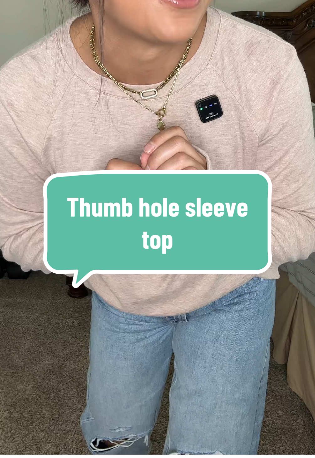 Replying to @MissJassman Thumb holes are my favorite on tips for this fall and winter! @WIHOLL FASHION #basictop #tunic #thumbholesleeves #layeringtop #fallfreshness #tiktokshopcreatorpicks 