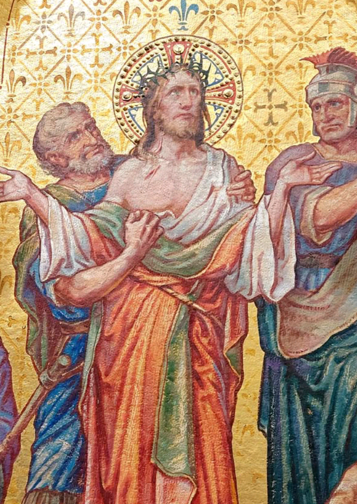 É triste imaginar o tanto que Cristo sofreu por nós. #Jesus #crucificação #ressurreição #explore #catholicism 