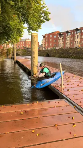 Nearly hit the wall #kayaking