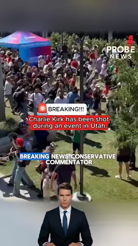 Conservative commentator and Turning Point USA founder Charlie Kirk has been shot during an event at Utah Valley University. Authorities say he was struck in the neck and rushed to the hospital in critical condition. A suspect is in custody, and federal agencies including the FBI and DOJ are leading the investigation. Political leaders across the spectrum have condemned the attack. Stay tuned for updates as this story develops. #news #charliekirk #utah #conservative #breakingnews 