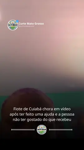 Fiote anunciou em vídeo nesta manhã de quarta-feira (10), que está triste por ter ajudado uma pessoa e essa pessoa não foi grata pela ajuda. #treta #fiote #cuiaba #matogrosso #fyppppppppppppppppppppppp 