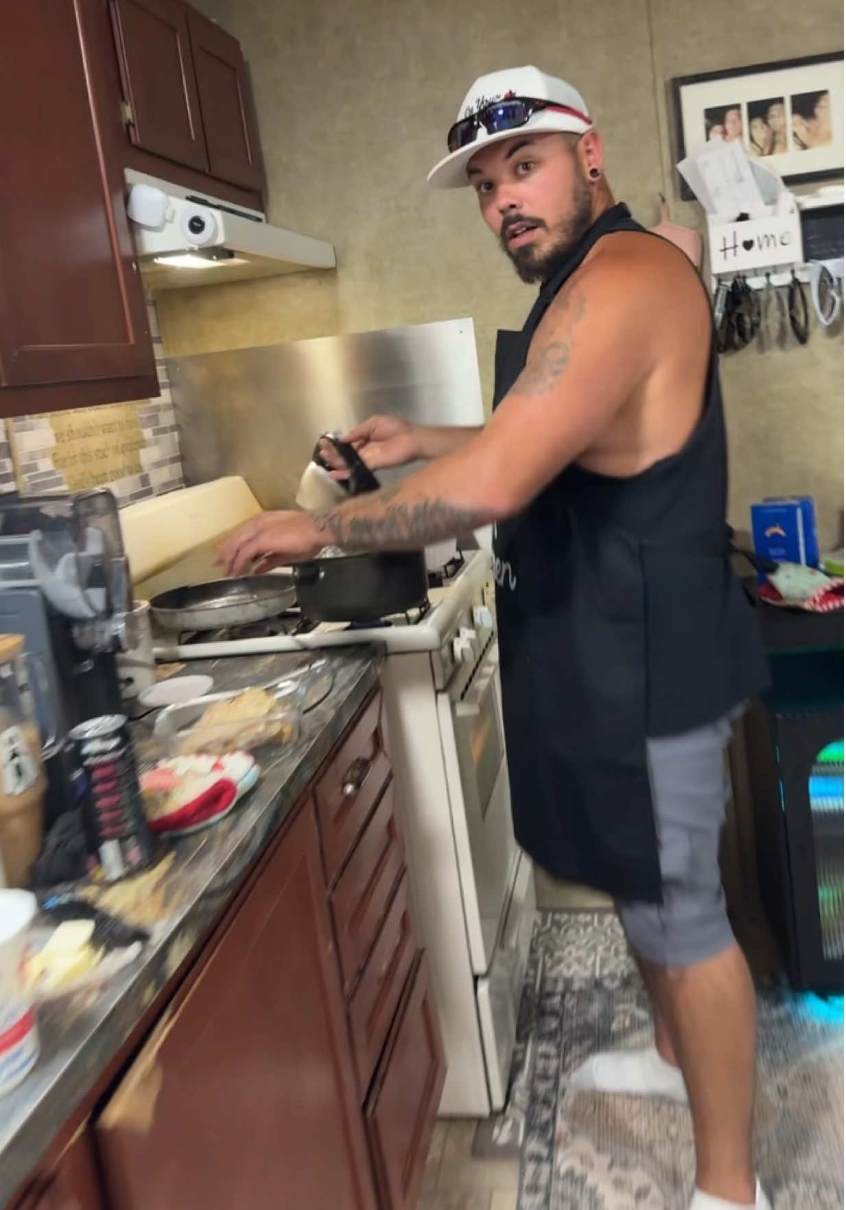 Some people need to see it and some people need to hear it!  #apron #cookingapron #grillingapron #christmasgiftideas #kitchenaccessories 