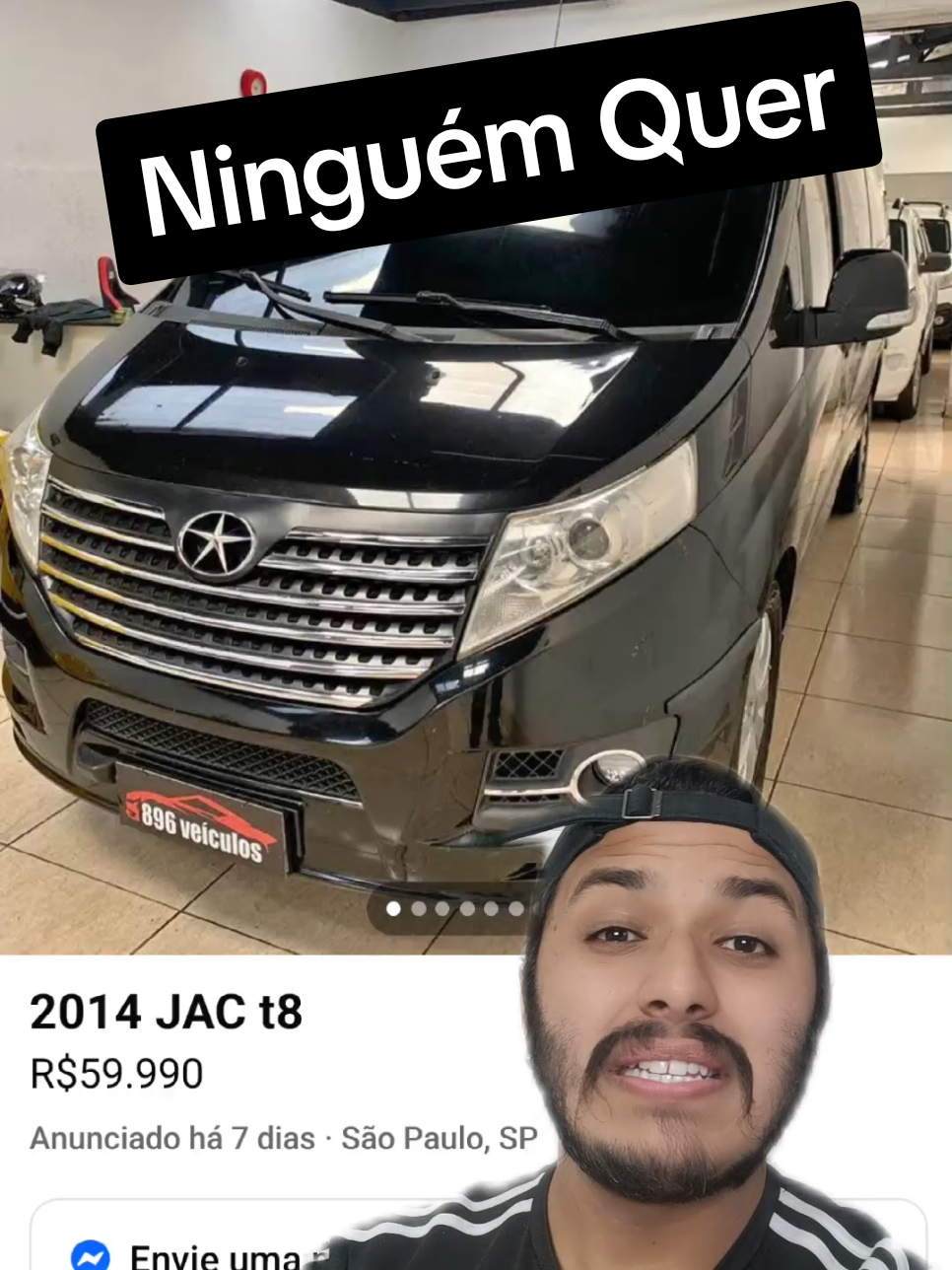 Por que ninguém quer? 😳 #jac #t8 #van #luxo #linaresbr 
