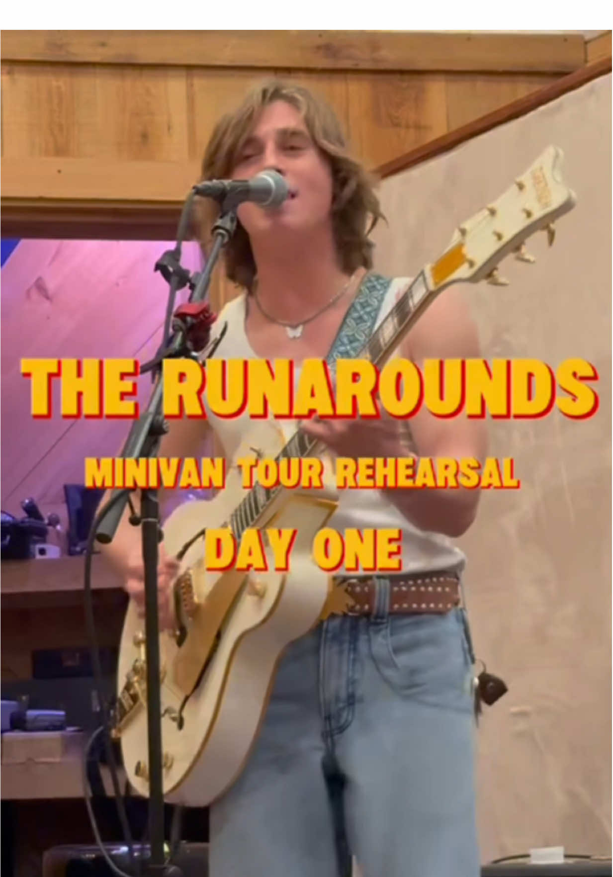 wanna see us live? we’re giving away a pair of tickets in each city along the tour for you and a friend — visit laylo.com/therunarounds/m/minivantourcontest to sign up! 🎥: dan gillooly