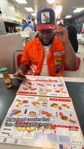where else should we go?😭😭😂 #wafflehouse #fyp #firsttimeinamerica #travel #foreginer 