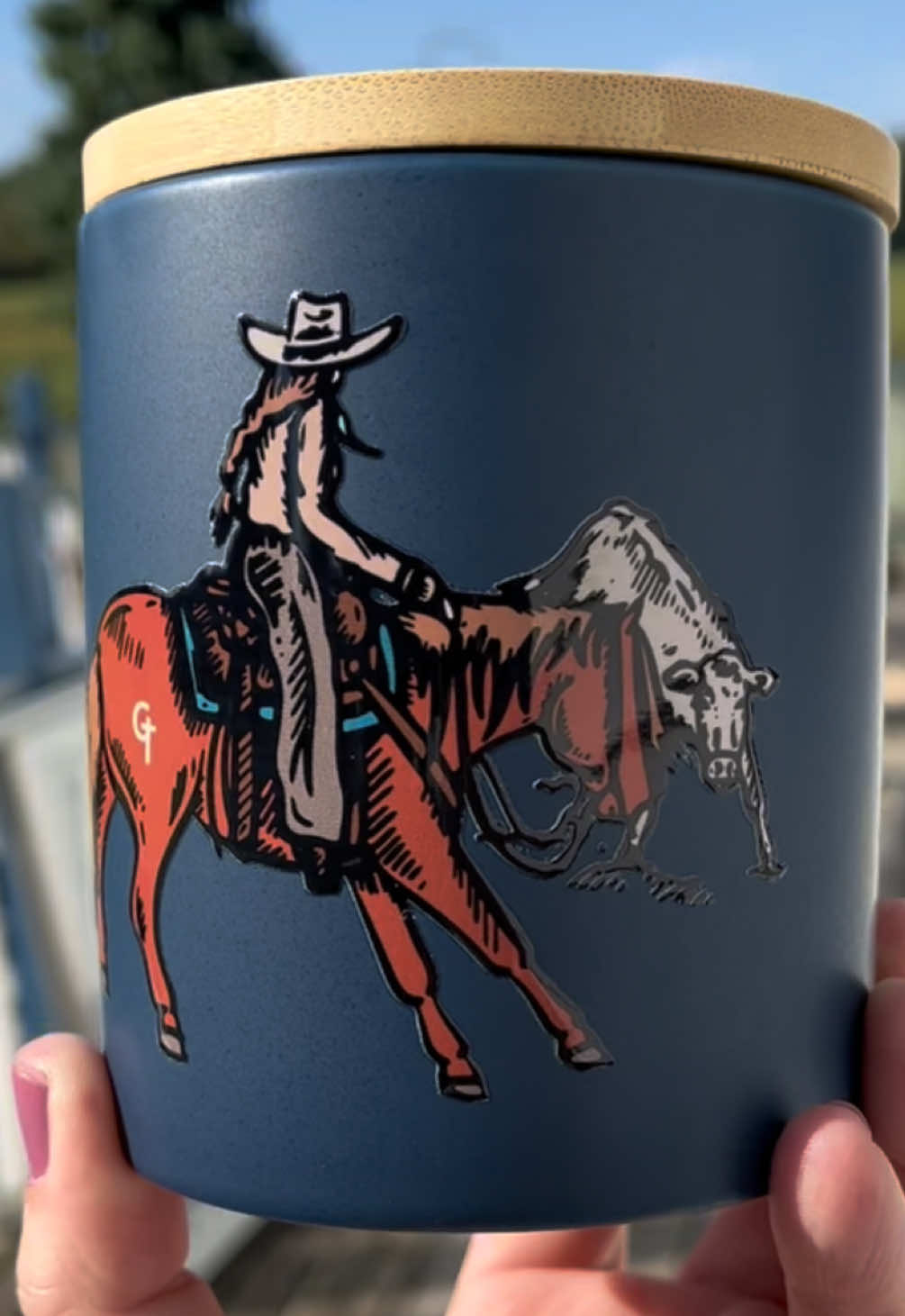 SNEAK PEEK of the new Cowboy Candles dropping this weekend!!! Y’all need to can’t my live on FB to get first dibs! 🤩 #punchywestern #cowboycandles #westernhome #cuttinghorse 