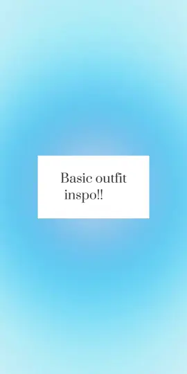 Outfit inspo!! #inspo #fyp #zxycba #school #outfits 