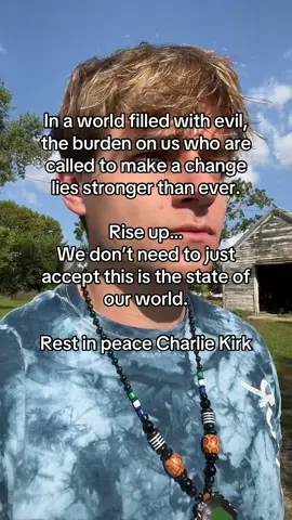 We don’t need to just sit back and accept that this is how our world is. We ALL need to rise up and make a change and let LOVE abound #charliekirk #loveoneanother #heartache 
