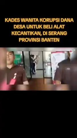 KADES WANITA KORUPSI DANA DESA DI SERANG PROVINSI BANTEN 