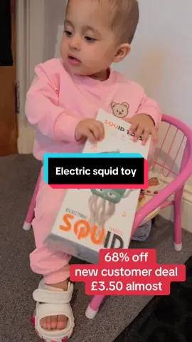 This amazing dancing squid i orderd for my baby she is enjoying now your turn link is attached with video hurry up #babytoy #dancingsquid #squidtoy #viral #tiktokmademebuyit 