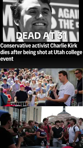 Here’s what’s known as of September 10, 2025, about Charlie Kirk’s death: ⸻ What Happened 👇🏽 Date & Location: Charlie Kirk was fatally shot on September 10, 2025, around 12:10 p.m. MDT, at Utah Valley University in Orem, Utah. The shooting took place during his “Prove Me Wrong” table appearance, part of the “American Comeback Tour” hosted by Turning Point USA.  The Incident: A single shot struck him—reportedly in the neck—while he was speaking onstage. The bullet appeared to have been fired from a building roughly 200 yards (or about 180–200 meters) away, possibly the Losee Center on campus.  Immediate Aftermath: Campus officials initially reported a suspect in custody, but later clarified that the person was not the shooter and no suspect is currently detained.  University activities were disrupted—classes canceled, the campus locked down, and federal agencies including the FBI and ATF responded.  Death: Charlie Kirk, aged 31, succumbed to his injuries later the same day. This was publicly confirmed by both President Trump and official reports.  Who Charlie Kirk Was Background: Born October 14, 1993, in Arlington Heights, Illinois, Charles James Kirk co-founded Turning Point USA in 2012 and led the organization for years. He also founded Turning Point Action, Turning Point Faith, and held leadership roles in various affiliate groups.  Career: Kirk was a prominent conservative media figure, hosting a widely listened-to podcast and radio show. He emerged as a key voice in mobilizing young conservatives in support of Donald Trump.  Personal Life: He is survived by his wife, podcaster Erika Frantzve, and their two young children.  Aftermath & Reaction Political Response: The shooting sparked widespread condemnation across the political spectrum. Former President Donald Trump memorialized him as “legendary,” urging “prayers” on Truth Social.  Other conservative leaders like Vice President J.D. Vance, House Speaker Mike Johnson, and figures such as Gavin Newsom and Hakeem Jeffries also decried political violence.  Many Republican media figures—including Mark Levin, Sean Hannity, and Steve Bannon—as well as members of Congress shared messages of support and grief via Truth Social.  Democratic voices, including former President Joe Biden, Kamala Harris, and survivors of past political violence like Gabrielle Giffords, also condemned the attack and emphasized unity against political violence. Broader Context: The attack underscores a worrying increase in political violence in the U.S., following incidents like prior shooting attempts on public figures and legislators #news #dead #newse#dead #universityk#charliekirk