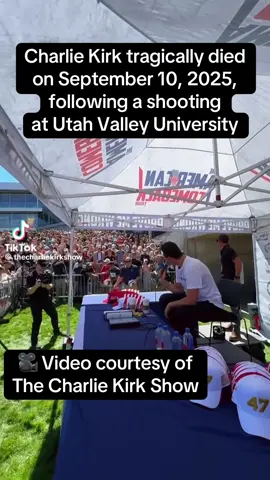 Heartbroken to share the news that Charlie Kirk, conservative activist, commentator, and co-founder of Turning Point USA, died today after a tragic shooting at Utah Valley University. Remembering him for his advocacy, passion, and dedication to free speech. Sending prayers to his family, friends, and all those mourning this loss. 🕊️🙏 #charliekirk #breakingnews #rip #condolences #freespeech 