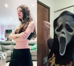 #duet with @Queen Wolf 👸🐺👄 #ghostface 