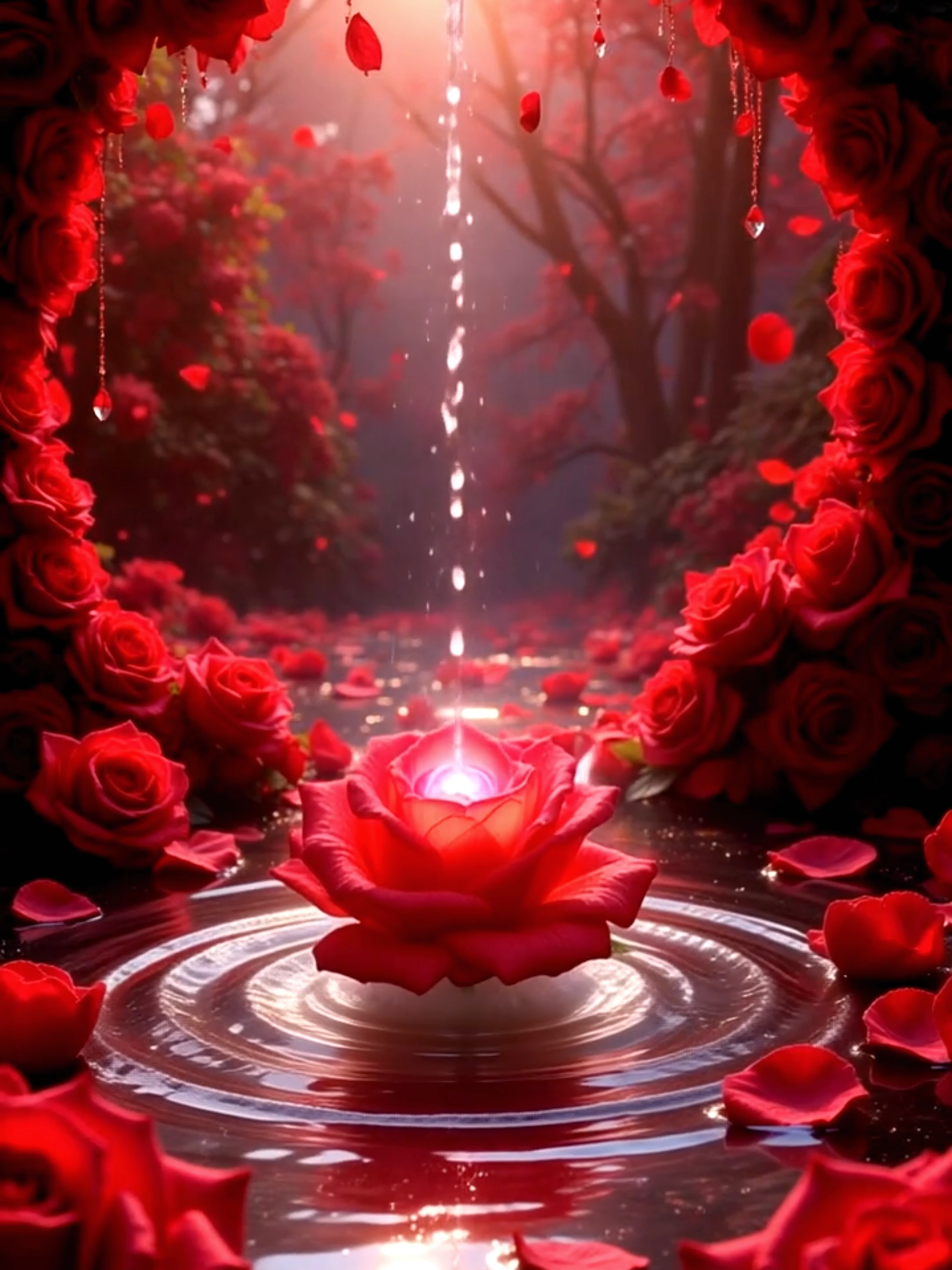 Beautiful scenery ❤️🌿🌹  #beautiful #scenery #roses #nature #naturebeauty