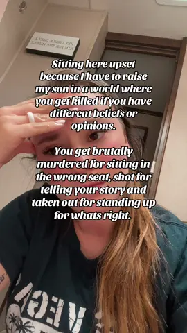 How is this what life has come too? Why does everybody hate each other??💔#charliekirk #stopthehate #fyp 
