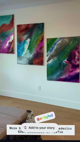 My work displayed at Matthew’s new protect - Austin Texas - #artbyfed #artinhomes #homedecor ##interiordesigns 