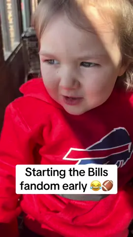 The way she says #Bills 🥹 (via @JaiMEsoCorNY) #billsmafia #nfl #fan #kids 