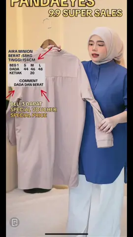 PANDAEYES FARAH LABUH BLOUSE  #blousemurah #blousewanita #blouseviral #paydaysale #racuntiktok 