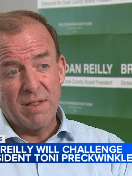 Alderman Brendan Reilly announced that he is running to challenge Cook County Board President Toni Preckwinkle in the March 2026 primary. #news #chicago #chicagonews