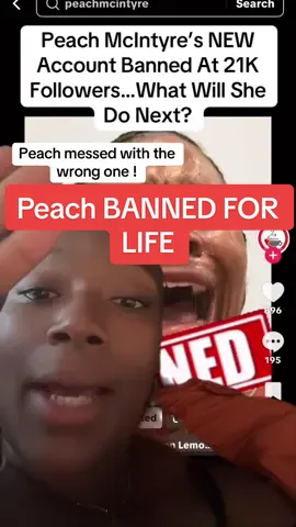 #peachmcintyre #peachmcintyrebanned 