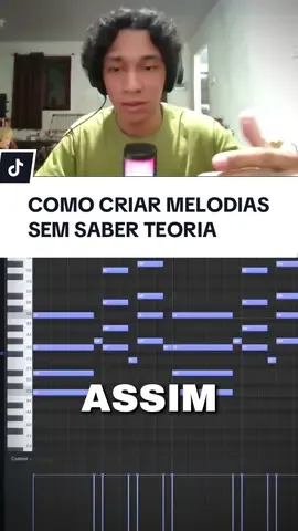 Como criar melodias sem saber teoria musical #flstudio #beats #trap #musicproducer #beatmaker 
