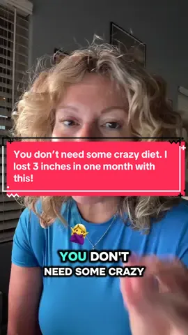 No crazy diet necessary. #insulinresistance #womenover40 #menopauserelief #metabolichealth #healthylivingtips 
