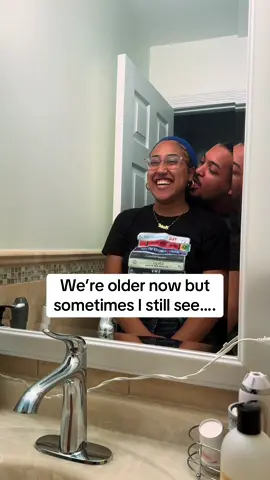 Guess how long we been together? 🤭 #highschoolsweethearts #couplegoals #couplestiktok 