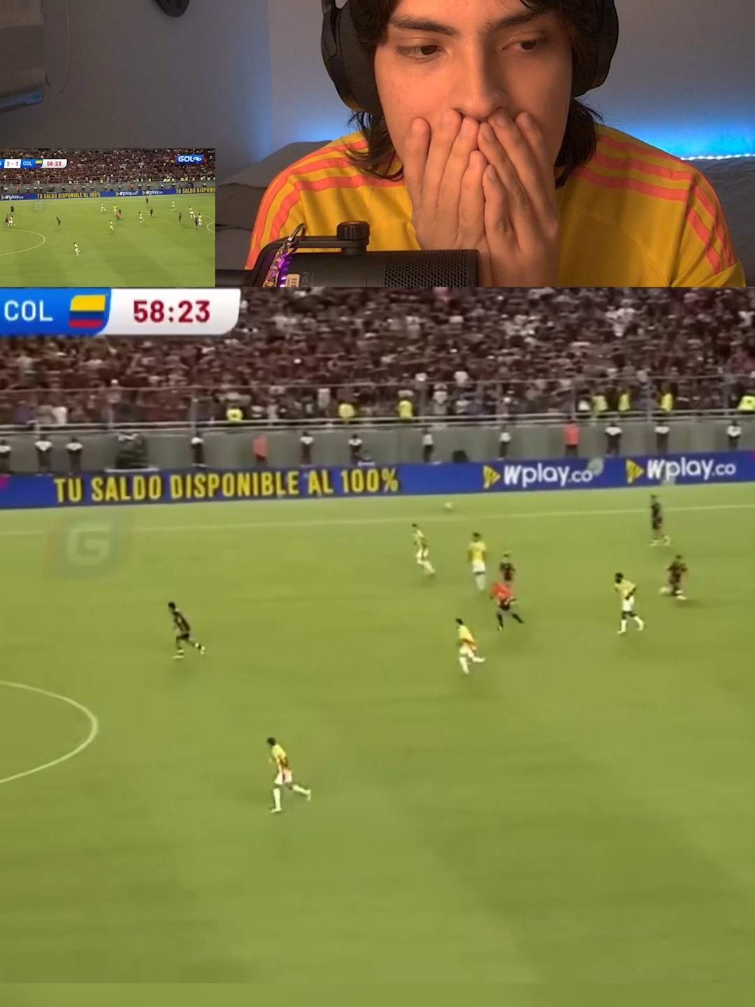HATTRICK DE SUAREEEEEEEEEZ#seleccióncolombia💛💙❤️ #paratiiiiii #colombia #fypp