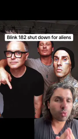 Blink 182 shut down for aliens. #blink182 #tomdelonge #demilovato #charlesperalo #celebrities 