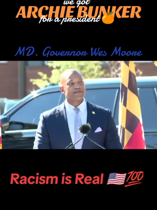 Archie Bunker the President 🍊 #wesmoore #donaldtrump #viralvideo #bmorelive #entertainment 