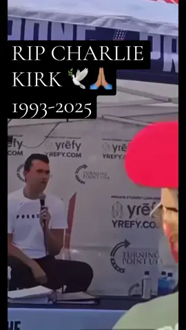 Rip @Charlie Kirk 🙏🏽🕊️🕊️#fyp #fypシ #fypシ゚viral #foryourpage #charliekirk 