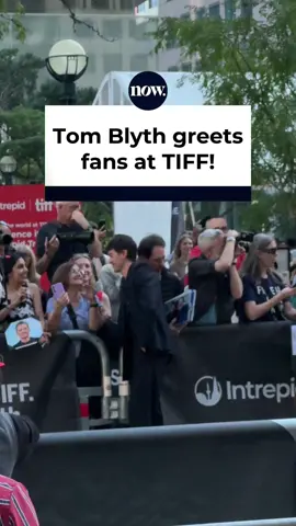 British actor Tom Blyth is in Toronto! The star is here for the TIFF premiere of 