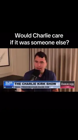 He himself wouldn’t care tbh #charliekirk #democrats #politics #BlackTikTok #liberal 
