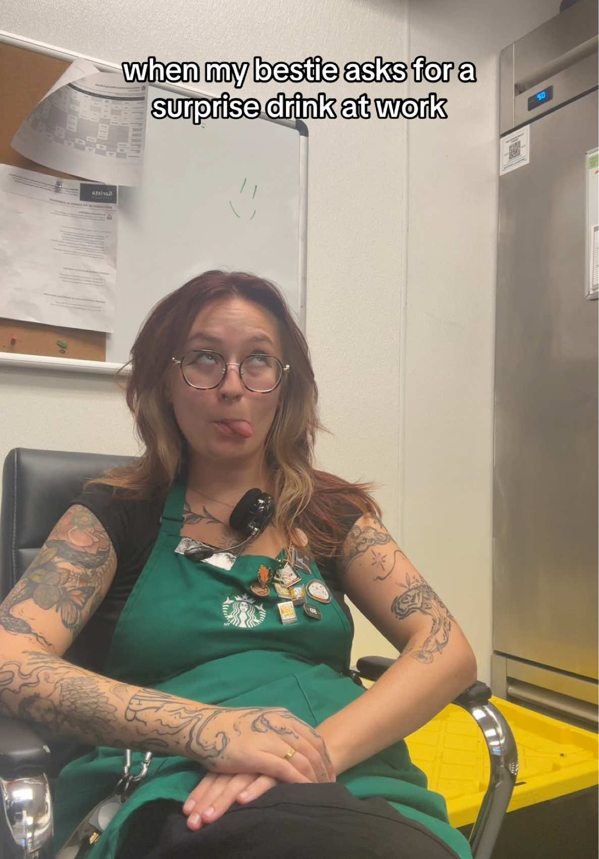 i mean it is a sweet treat #fypシ #wlw #barista #starbucks #sweettreats 