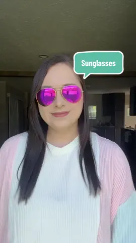 Literally obsessed with these sunglasses 🩷 #aviatorsunglasses #tiktokshop 