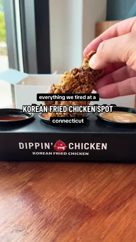 @dippin.chicken is serving up 🇰🇷 Korean fried chicken in Norwalk  📍 236 East Ave, Norwalk, CT 