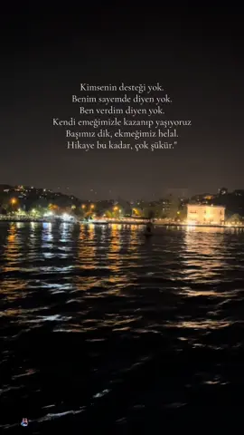 Helal olmayan hiçbirşey de gözümüz yok 