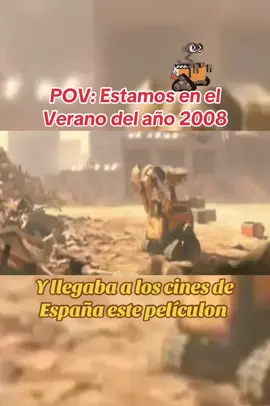 📺 ¿Alguien se acuerda de Wall•E?  #WallE #España2008 #2008 #ParaTi 