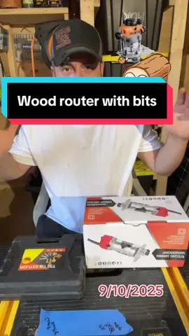 Turn plain wood into pro-level projects 🔥 This router is a game changer.” #Woodworking #DIYProjects #GarageLife #ToolTok #tools 