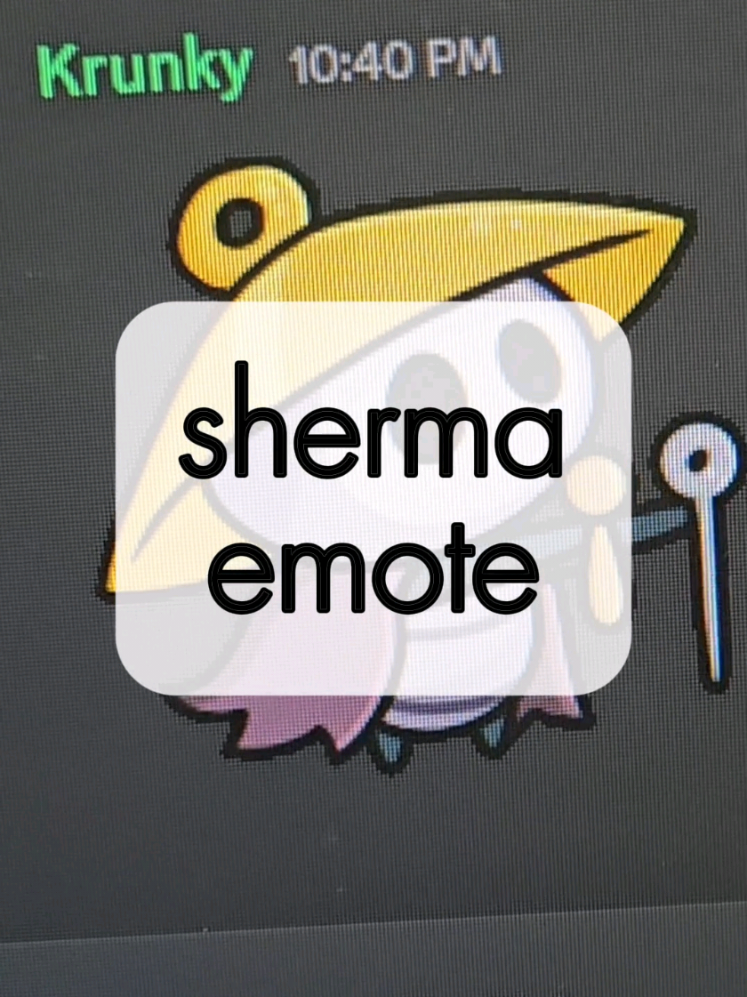 we're all obsessed with you Sherma #hollowknight #silksong #emotes  #hollowknightart #streameremotes 