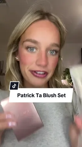 Patrick Ta blush duo + double-ended brush = match made in makeup heaven ✨yeah, the girlies know 💖 #MakeupDrop #BlushCheck #slayallday #patrickta #patricktabeauty #patricktablush #MajorHeadlines #grwm #tiktokshopcreatorpicks #tiktokshoprestock #blush #makeupbrushes 
