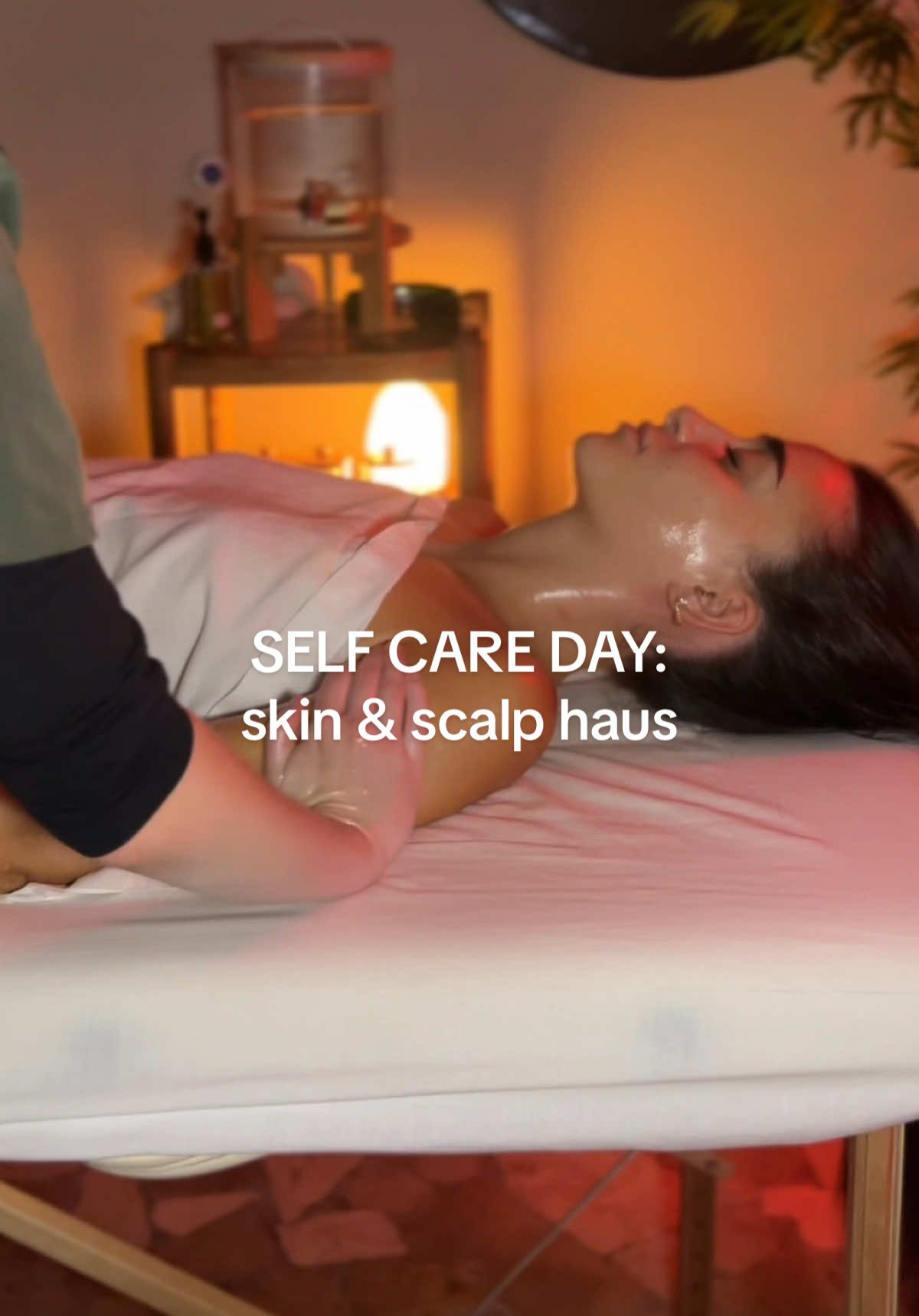 the best self care day 🫧🧖🏼‍♀️ @Skin & Scalp Haus Mississauga #selfcareday #skinandscalphaus #wellnesstok #lymphaticdrainage #scalpcare 
