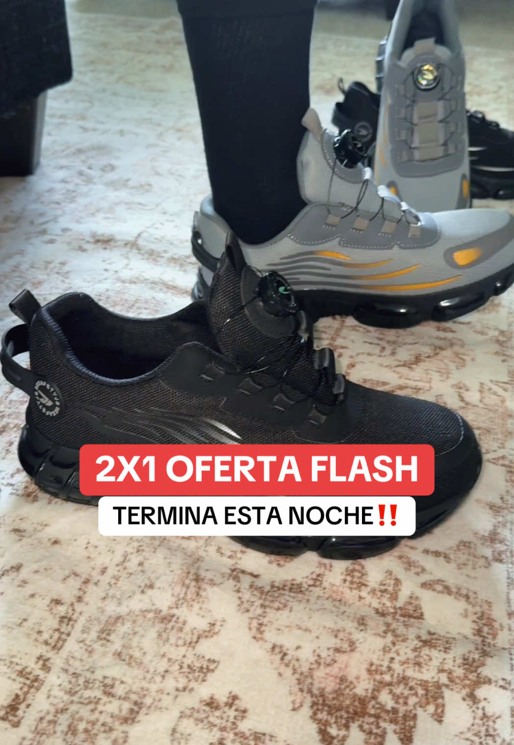 Zapatos de trabajo punta de acero para hombre  #workshoes #zapatopuntadeacero #tiktokshopcreatorpicks #viralontiktokshop #superbrandclub 