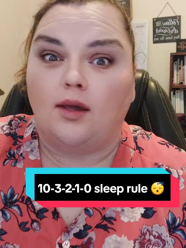 The 10-3-2-1-0 rule for better sleep in 15 seconds 😴 👌  #sleepwell #sleep #holistichealth #sleepsupport #moonbrew 