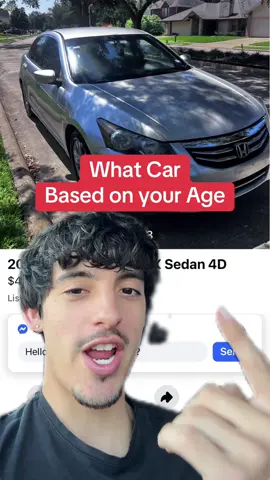 What car you should buy based on your Age #ajbaron 