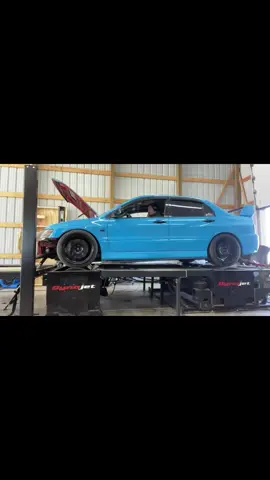 Dylan Brenner aka @evoydme adds his @precisionturbo #6466 powered #Evo to our @performance_destination #dynoleaderboard  #mitsutimes #Mitsubishi 